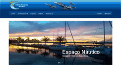 Desktop Screenshot of clubedaaeronauticadf.org.br