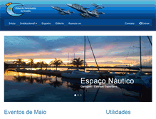 Tablet Screenshot of clubedaaeronauticadf.org.br